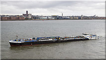 SJ3389 : The 'Mersey Endurance' on the River Mersey by Rossographer