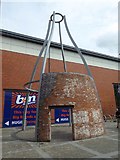 SO8555 : A reconstructed bottle kiln by Philip Halling