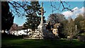 SO5509 : Churchyard cross at Newland by Chris Brown