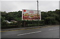 ST3188 : McDonald's advert, Caerleon Road, Newport by Jaggery
