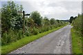 Footpath signpost near Towerburn