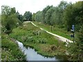 River Sow from Fairway bridge, looking west