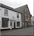 Shoe repairs shop and a hair boutique, New Street, Honiton