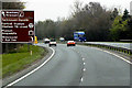SJ3150 : A483 near Wrexham Technology Park by David Dixon