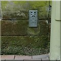 Flush bracket bench mark, Borough Hall, Stafford