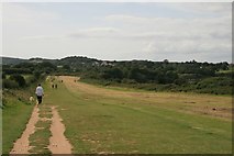SZ0482 : South-west coast path east of Studland by Becky Williamson