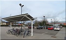 TL4659 : Cambridge Retail Park parking by Mr Ignavy