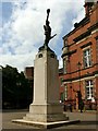 SJ9223 : Stafford Borough War Memorial, Victoria Square by Alan Murray-Rust