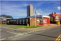 SD3139 : Bispham Fire Station, Red Bank Road by David Dixon