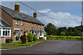 Houses next to the Memorial Hall, Ancroft