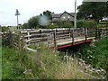 Farm bridge over a ditch at Cow Bridge End, Wigglesworth