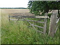 An old gate near Blackmoor Bridge