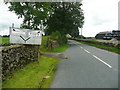 Old road direction sign on the B6478, Wigglesworth