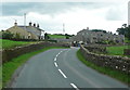 The B6478 on the outskirts of Wiggleswoth village