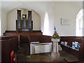 SE2669 : St Laurence, Aldfield - interior by Stephen Craven