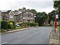 The east end of Main Street in Menston, West Yorkshire