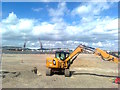 Digger at Chatham Docks