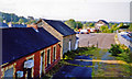 Llanybyther: remains of station, 2003