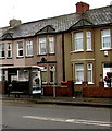 Malpas Road bus stop and shelter, Crindau, Newport