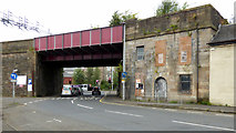 NS4864 : Incle Street railway bridge by Thomas Nugent