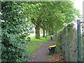 Spencer Park westwards path - Coventry, West Midlands