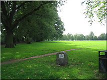 SP3278 : Spencer Park plaque 2 - Coventry, West Midlands by Martin Richard Phelan