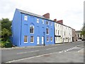 Brightly coloured houses in Somerset Place