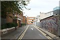 View up Anning Street from New Inn Yard