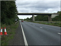 TM0797 : Silver Street bridge over the A11 by JThomas