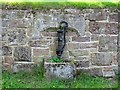 Old water pump at Turnditch Farm