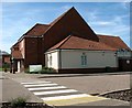 Zebra crossing at George House