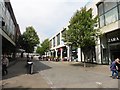 Pedestrianised shopping street, Swansea