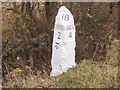TL4605 : Old Milestone by the B1393, High Road, Thornwood Common by Jimmy Waters