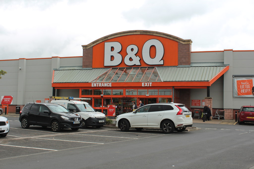 B&Q at Queens Drive Retail Park,... © Billy McCrorie :: Geograph ...