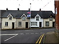 Flags flying along Main Street, Lisbellaw