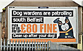J3373 : "Dog wardens" poster, Belfast (August 2017) by Albert Bridge