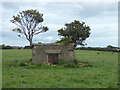 Old bunker in a field