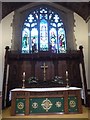 St Andrew, Oxshott: altar