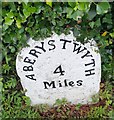 Milestone - Aberystwyth 4