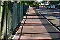 Railings and shadows, Stanhope Grove