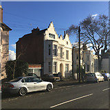 SP3166 : Houses, Milverton Terrace, Royal Leamington Spa by Robin Stott