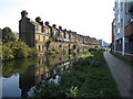 TQ2482 : Harrow Road house-backs along the Grand Union Canal by Gareth James