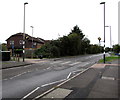 Zebra crossing on a hump, Cow Lane, Didcot