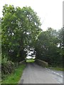 Gribbleford Bridge over River Lew from the north