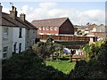 Houses and gardens in Hollington Old Lane