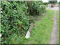 16 Miles from Liverpool milepost on the Leeds-Liverpool Canal