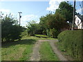 Footpath, Mill Hill Cottages