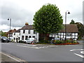 Roundabout on High Street, Tewkesbury