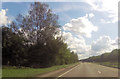 A419 from under overbridge near Westfield Farm