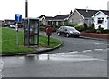 Phonebox and postbox on a Steynton corner 